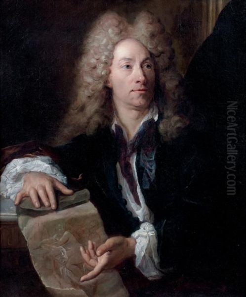 Portrait De Louis De Boullogne (1654 - 1733) - view 1