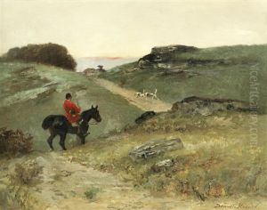 The Huntsman Returning Home by Pierre Auguste Brunet-Houard