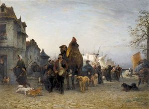 Bateleurs Valaques Avec Leur Animaux Bateleurs Valaques Avec Leur Animaux