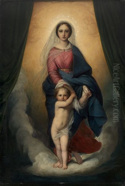 Mother Of God With The Eternal Child - view 1