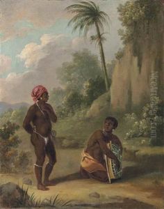 Black Caribs Of St Vincent by Agostino Brunias