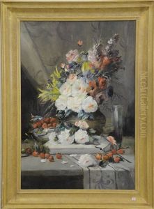 Bouquet De Fleurs by Charles Brunin