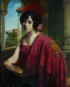 Spanish Beauty by Leon de Meutter Brunin