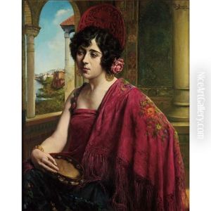 Spanish Dancer by Leon de Meutter Brunin