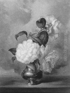 Rosen In Vase by Leopold Brunner the Elder