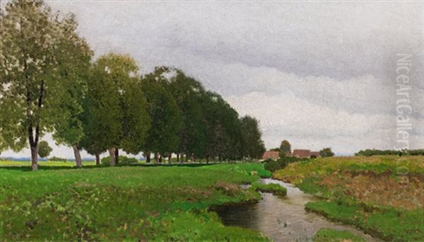 Landscape With A Creek In Lower Austria - view 1