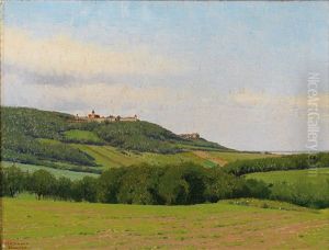 Blick Vom Kobenzl Auf Den Kahlen- Und Leopoldsberg