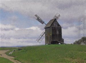 Windmuhle (kottmarsdorf) by Ferdinand Brunner