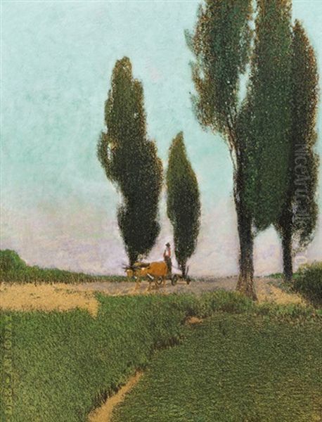 Landschaft Mit Pappeln - view 1