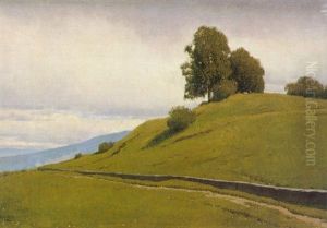 Landschaft Bei Aflenz by Ferdinand Brunner