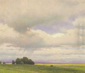 Stimmungslandschaft, Nach Dem Gewitter by Ferdinand Brunner