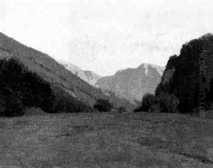 Hochschwablandschaft Bei Aflenz by Ferdinand Brunner
