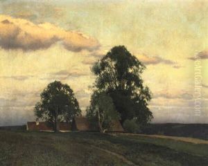 Waldviertler Bauernhof by Ferdinand Brunner