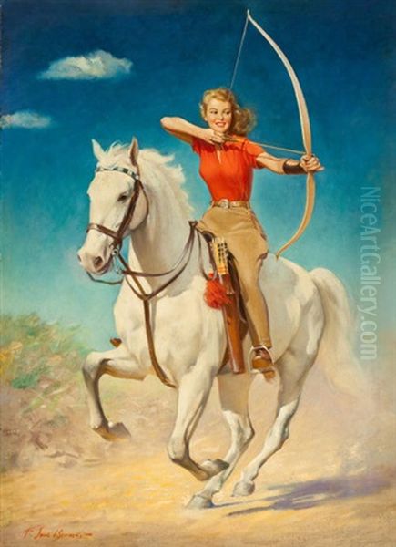 The Archer (magazine Cover For Star Weekly) - view 1