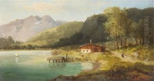 Seelandschaft Mit Gehoft Seelandschaft Mit Gehoft