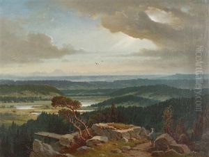 Voralpenlandschaft Nach Dem Gewitter