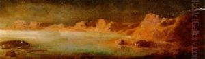Sonnenaufgang Am Thunersee by Joseph Brunner