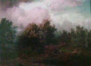 Stimmungsvolle Flusslandschaft Stimmungsvolle Flusslandschaft