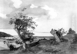Landschaftsmotiv Aus Niederosterreich by Joseph Brunner