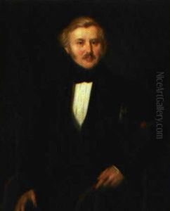 Kammerherre Og Generalmajor Ferdinand Christian Furchtegott Bauditz Ifort Sort Jakke, Butterfly Og Ridderkors