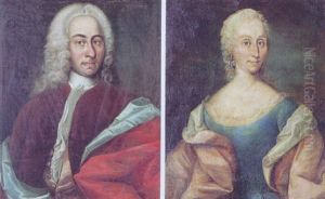 Portraett Af Peder Jacobsen Rosted Til Fossum, Dommer Pa Inderoen Ved Trondhjem