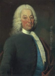 Portraet Af Stiftamtand I Bergen J. Roested