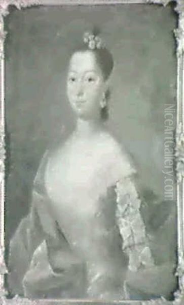 Portraet Af Amalie Charisius, Datter Af Etetsrad Constantin Charisius Og Kristene Guldencrone - view 1