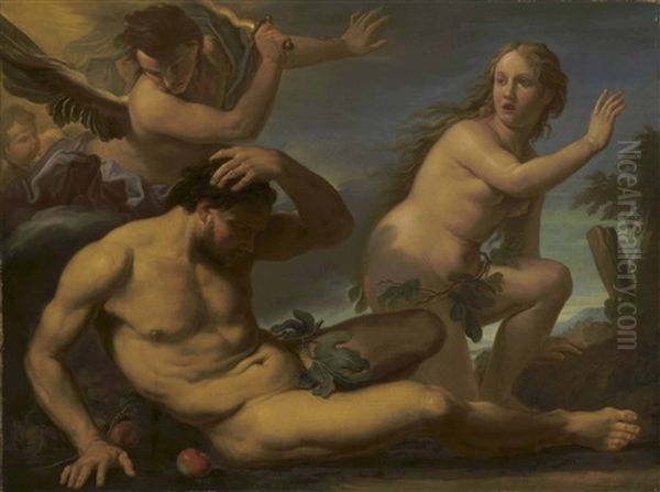The Expulsion Of Adam And Eve - view 1