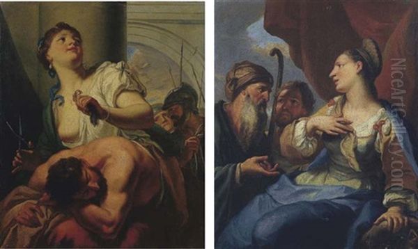Sansone E Dalila (+ Labano, Giacobbe E Rachele; 2 Works In Collab. W/gregorio Lazzarini) - view 1