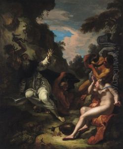 Die Versuchung Des Heiligen Antonius by Girolamo Brusaferro