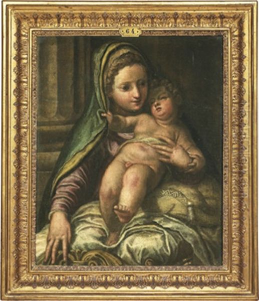 Madonnan Och Jesusbarnet - view 1