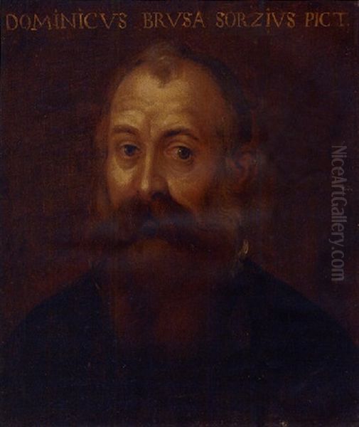 Portrait Of A Gentleman In A Black Coat (the Artist?) - view 1
