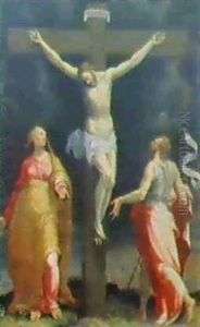 Il Crocifisso Tra I Dolenti