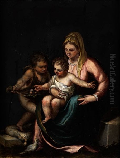 Madonna Mit Kind Und Johannesknaben - view 1