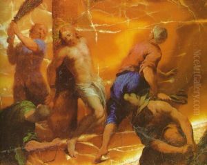 The Flagellation by Felice Brusasorci