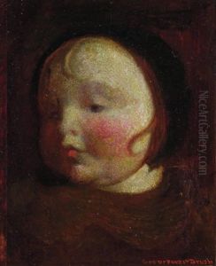 Portrait Of A Girl by George de Forest Brush