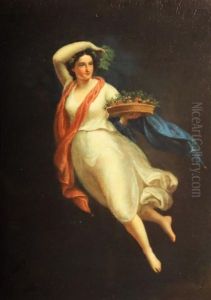 A Bouquest For The Maiden by George de Forest Brush