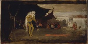 Dance Scene by George de Forest Brush