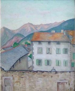 montlouis Dans Les Pyrenees  by Eugene Alluaud
