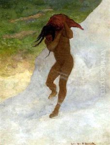 Indian Carrying Home The Kill