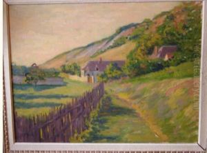 Paysage De La Creuse by Eugene Alluaud