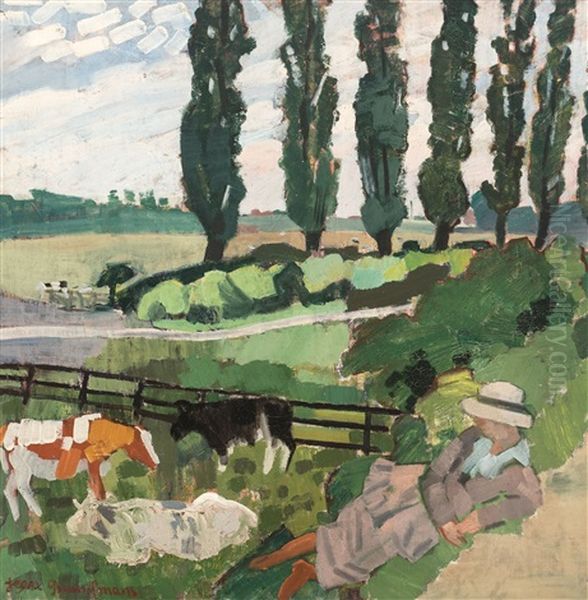 Madame Brusselmans In The Countryside - view 1
