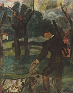 A Hunter With His Dog (1922) A Hunter With His Dog (1922)