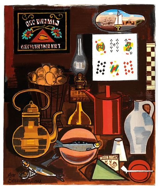 Stilllife With Playing Cards - view 1