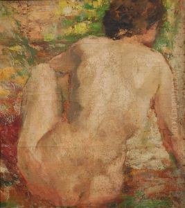 Nu De Dos by Jean Brusselmans
