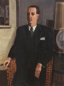 Portrait Of Gustave Van Geluwe Portrait Of Gustave Van Geluwe