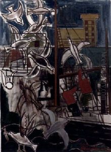 Les Mouettes by Jean Brusselmans