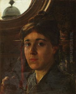 Autoportrait by Anna Alma-Tadema