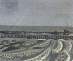 L'estacade D'ostende by Jean Brusselmans