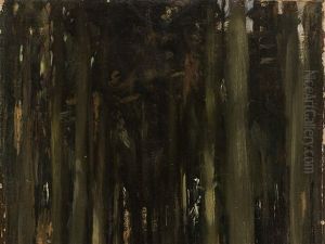 In The Forest by Ferdinand Brutt